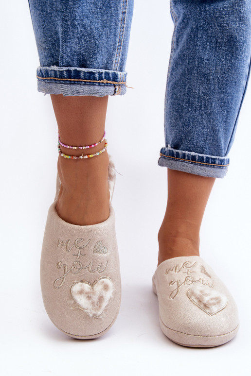 läikiv Plätud beeži värvi Geraja