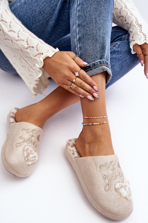 läikiv Plätud beeži värvi Geraja