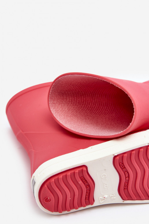 Laste jalanõud Kummikud Wave Gokids 979 tumeroosad värvi