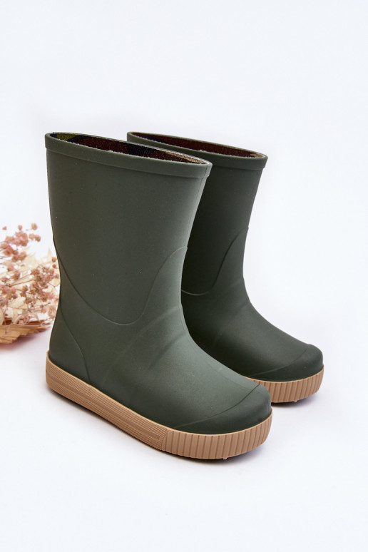 Laste kummikingad Wave Gokids 979 rohelist värvi