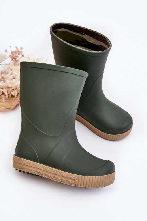 Laste kummikingad Wave Gokids 979 rohelist värvi