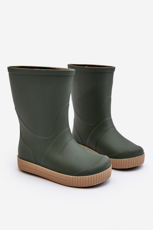 Laste kummikingad Wave Gokids 979 rohelist värvi