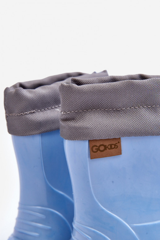 Kummikud Laste jalanõud KIMMY Sinist värvi GoKids 951