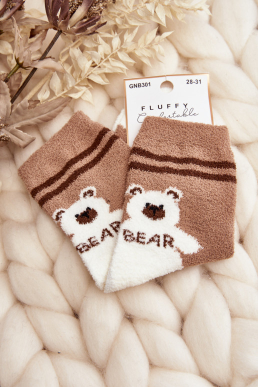 Soojad pruuni värvi sokid