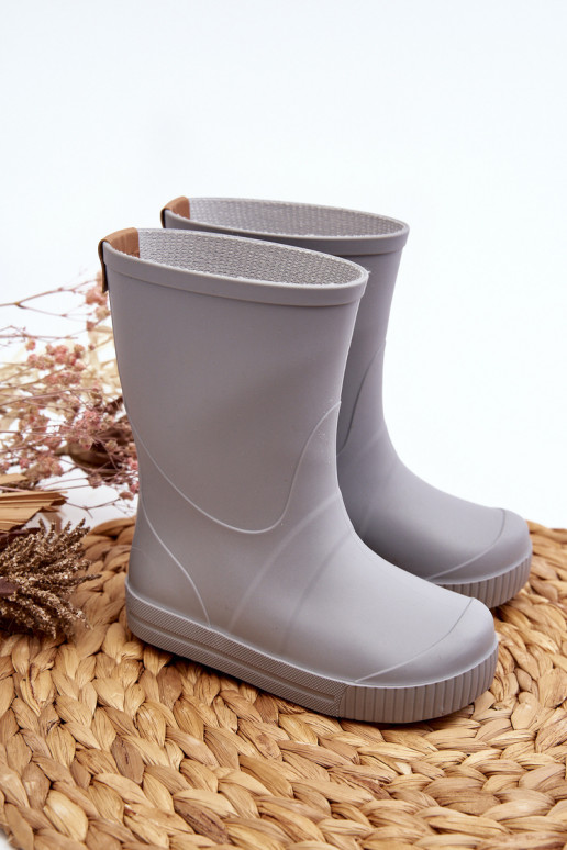 Laste jalanõud Kummikud Wave Gokids 979 Halli värvi