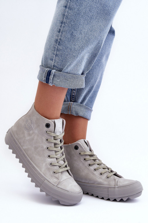 naiste saapad Big Star  voodriga Halli värvi GG274070 naiste saapad Big Star  voodriga Halli värvi GG274070