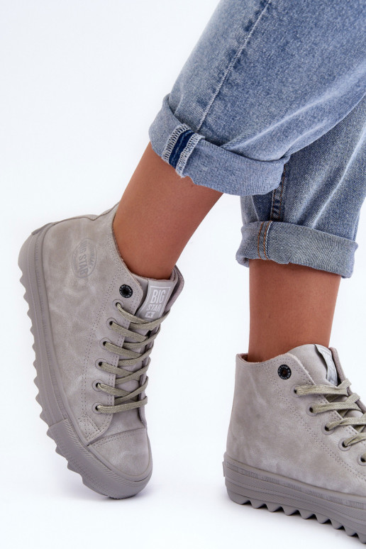 naiste saapad Big Star  voodriga Halli värvi GG274070 naiste saapad Big Star  voodriga Halli värvi GG274070