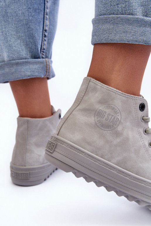 naiste saapad Big Star  voodriga Halli värvi GG274070 naiste saapad Big Star  voodriga Halli värvi GG274070