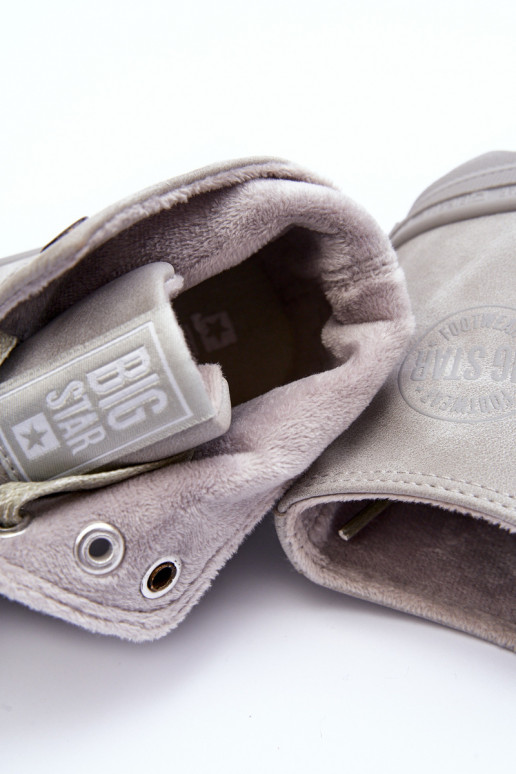 naiste saapad Big Star  voodriga Halli värvi GG274070 naiste saapad Big Star  voodriga Halli värvi GG274070