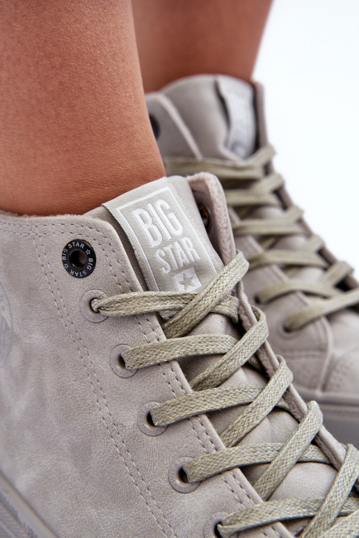 naiste saapad Big Star  voodriga Halli värvi GG274070 naiste saapad Big Star  voodriga Halli värvi GG274070