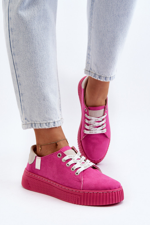 naiste saapad MEMORY FOAM SYSTEM BIG STAR NN276004 tumeroosad värvi