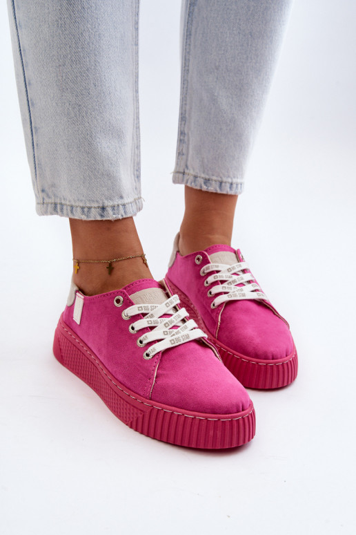 naiste saapad MEMORY FOAM SYSTEM BIG STAR NN276004 tumeroosad värvi