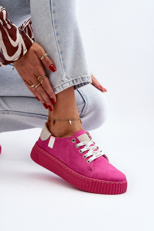 naiste saapad MEMORY FOAM SYSTEM BIG STAR NN276004 tumeroosad värvi