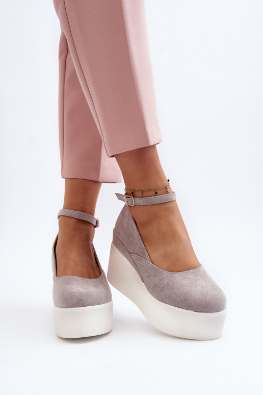 espadrillid Halli värvi Malla espadrillid Halli värvi Malla