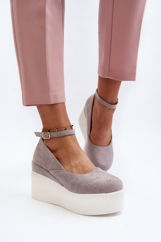 espadrillid Halli värvi Malla espadrillid Halli värvi Malla