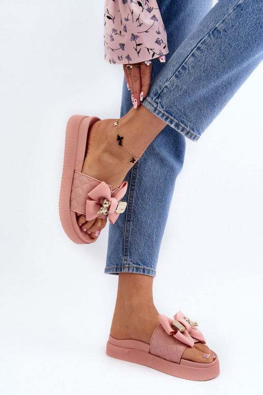 Naiste plätud vibu ja kaisukaruga, roosa Katterina Naiste plätud vibu ja kaisukaruga, roosa Katterina