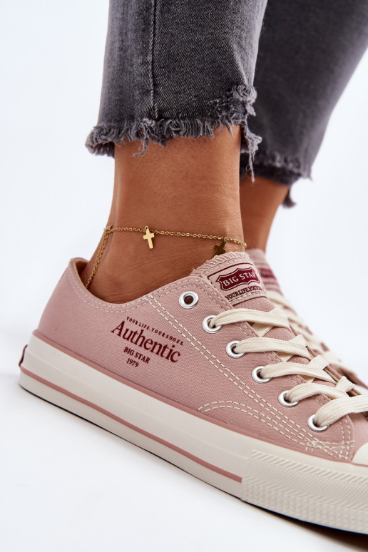 Naistesaapad Big Star NN274239 Tumeroosad värvi