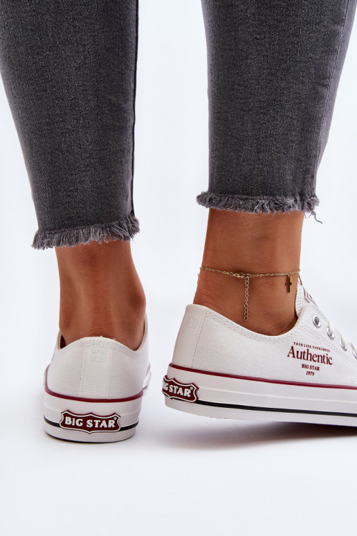 Naistesaapad Big Star NN274235 valget värvi