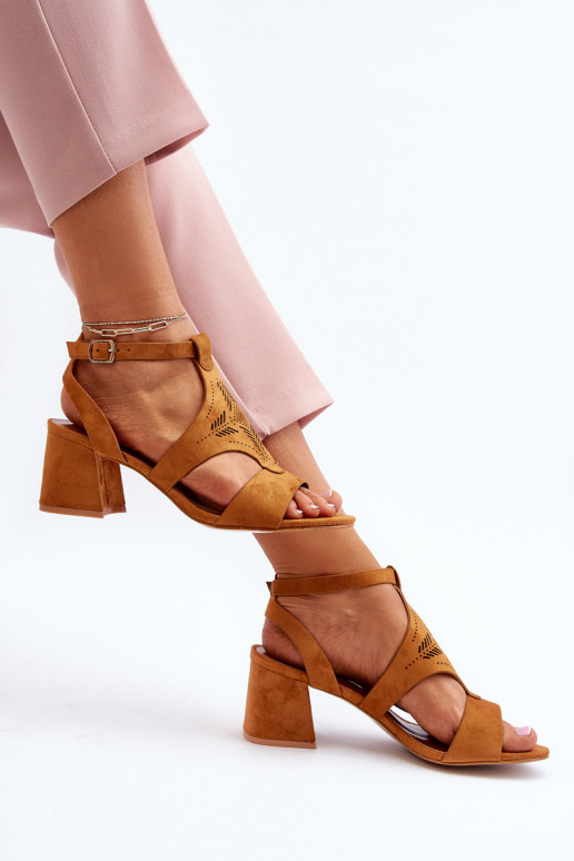 sandaalid pruunid värvi Eleriva