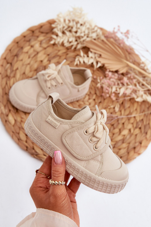 Laste vabaajajalatsid HI-POLY SYSTEM BIG STAR NN374017 beeži värvi Laste vabaajajalatsid HI-POLY SYSTEM BIG STAR NN374017 beeži värvi