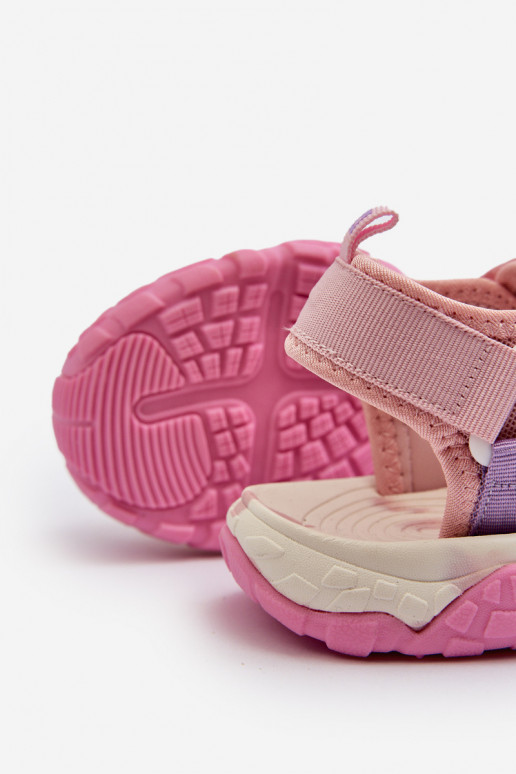 sandaalid Laste krõpsudega kinnitatav Big Star NN374238 Tumeroosad värvi sandaalid Laste krõpsudega kinnitatav Big Star NN374238 Tumeroosad värvi