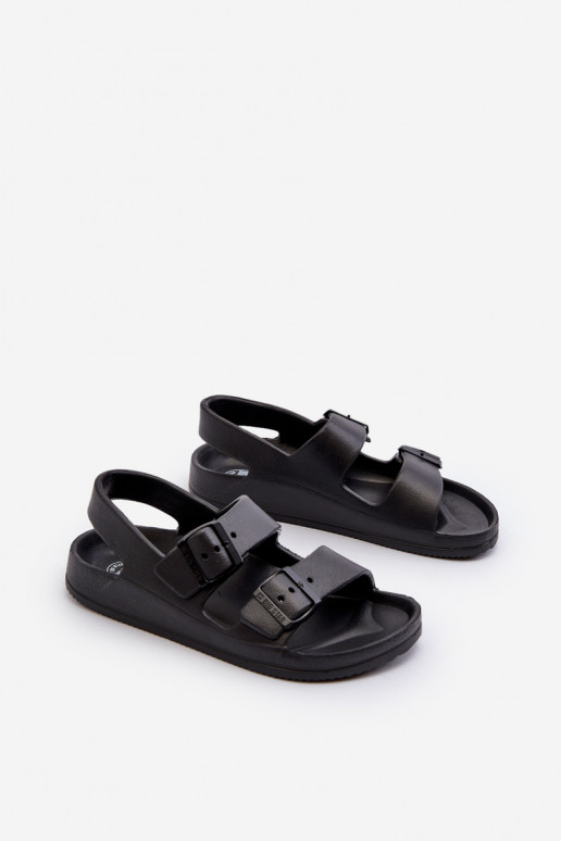 Sussid Laste jalanõud neetide ja pandlaga BIG STAR NN374541 mustad