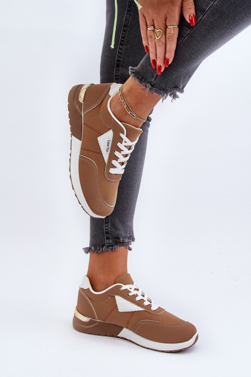 spordijalatsid Sneakers tüüpi jalanõud pruunid värvi Vovella