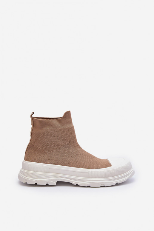 Naiste poolsaapad pruunid värvi Ilanae