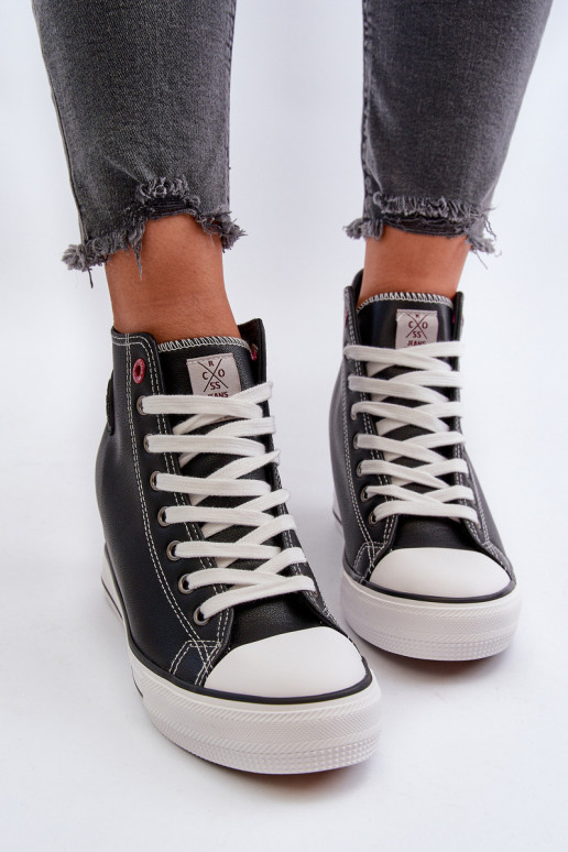 naiste saapad Cross Jeans NN2R4005 mustad