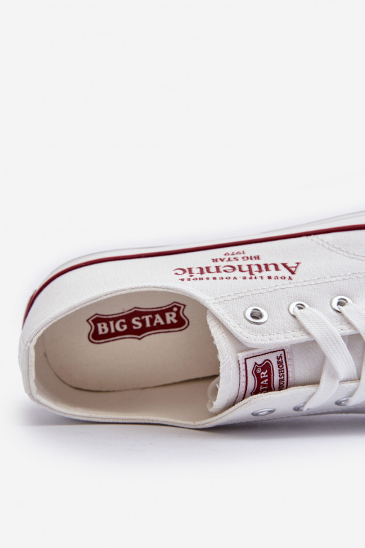 Tavalised meeste jalanõud Big Star NN174057 valget värvi Tavalised meeste jalanõud Big Star NN174057 valget värvi