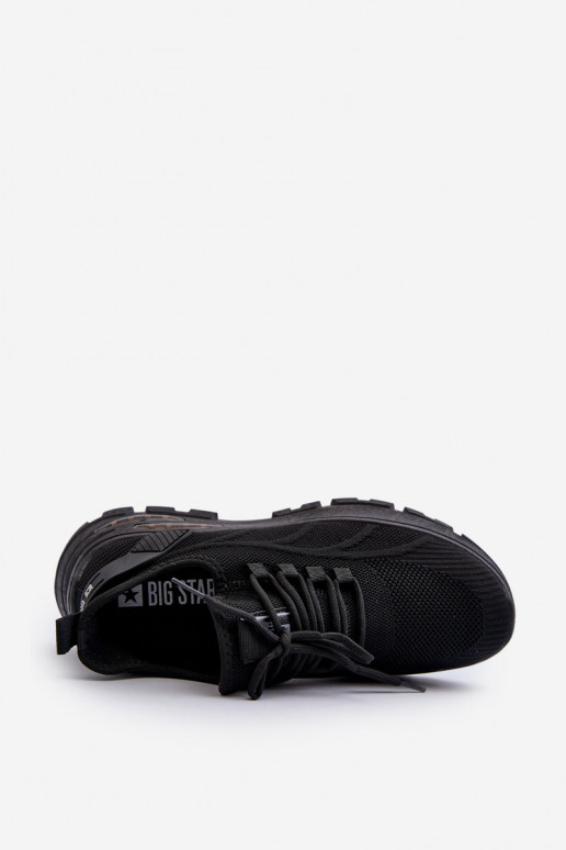 Sneakers tüüpi jalanõud HI-POLY SYSTEM Big Star NN174467 mustad Sneakers tüüpi jalanõud HI-POLY SYSTEM Big Star NN174467 mustad