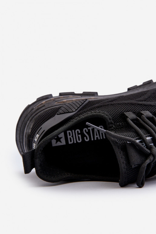 Sneakers tüüpi jalanõud HI-POLY SYSTEM Big Star NN174467 mustad Sneakers tüüpi jalanõud HI-POLY SYSTEM Big Star NN174467 mustad