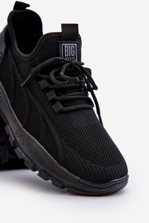 Sneakers tüüpi jalanõud HI-POLY SYSTEM Big Star NN174467 mustad