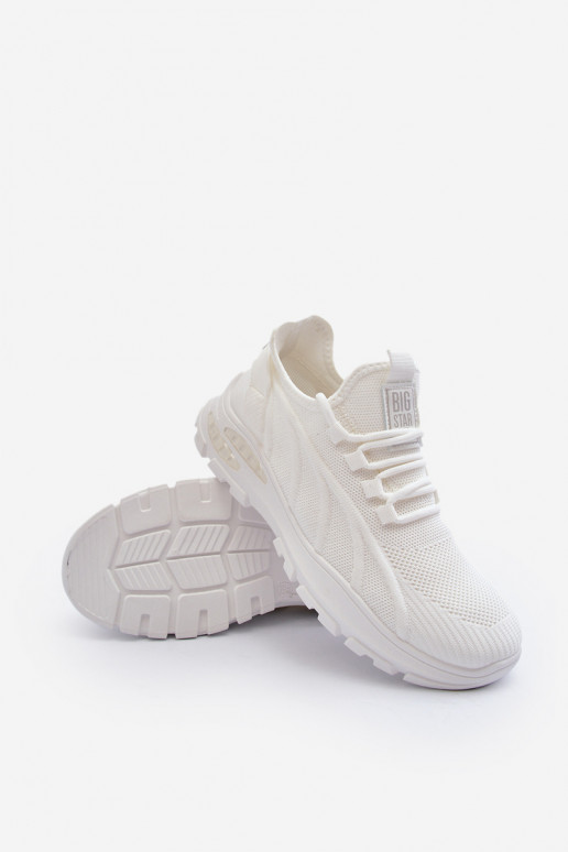 Sneakers tüüpi jalanõud HI-POLY SYSTEM Big Star NN174468 valget värvi Sneakers tüüpi jalanõud HI-POLY SYSTEM Big Star NN174468 valget värvi