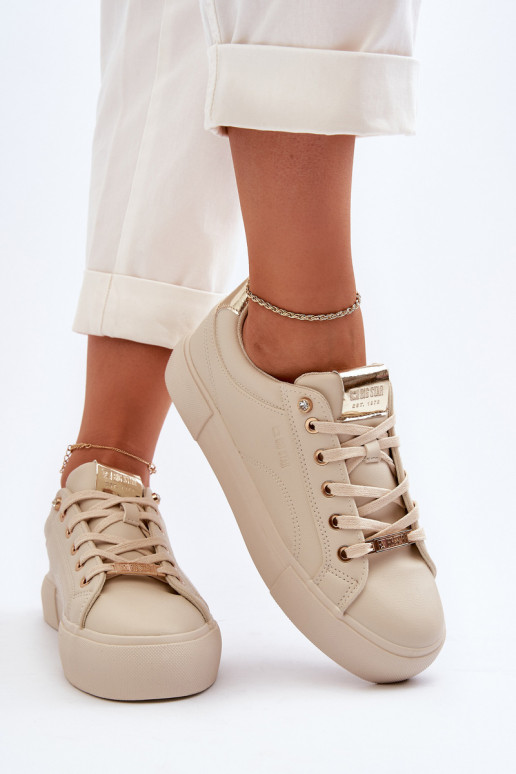 Sneakers tüüpi jalanõud Big Star NN274210 beeži värvi