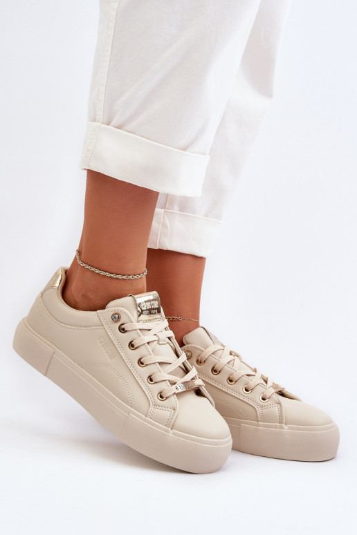 Sneakers tüüpi jalanõud Big Star NN274210 beeži värvi
