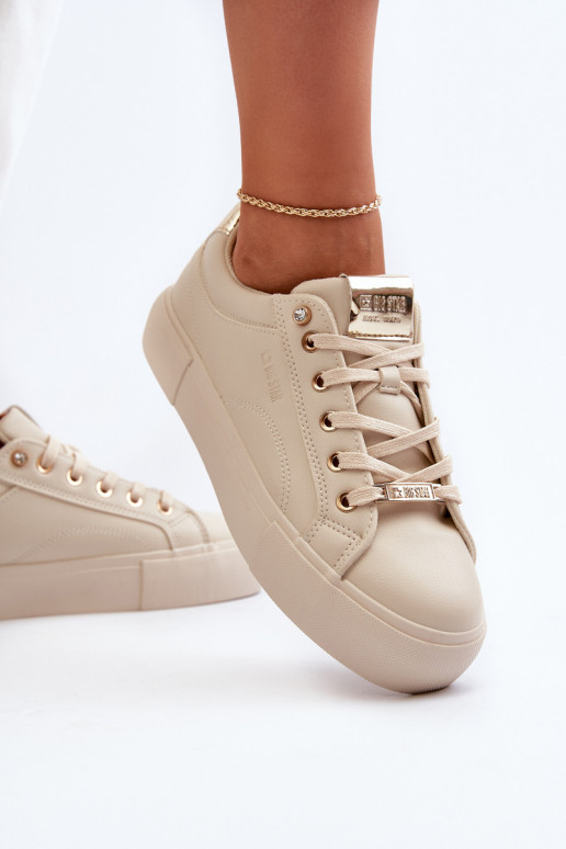 Sneakers tüüpi jalanõud Big Star NN274210 beeži värvi