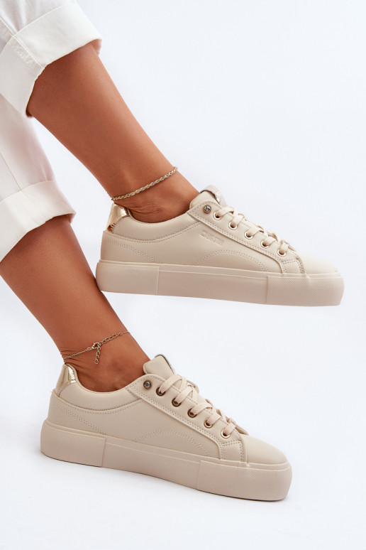 Sneakers tüüpi jalanõud Big Star NN274210 beeži värvi