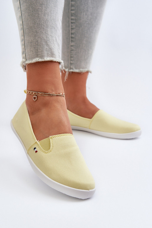 Spordijalatsid vabaaja jalanõud Slip-On Kollased Adrancia Spordijalatsid vabaaja jalanõud Slip-On Kollased Adrancia