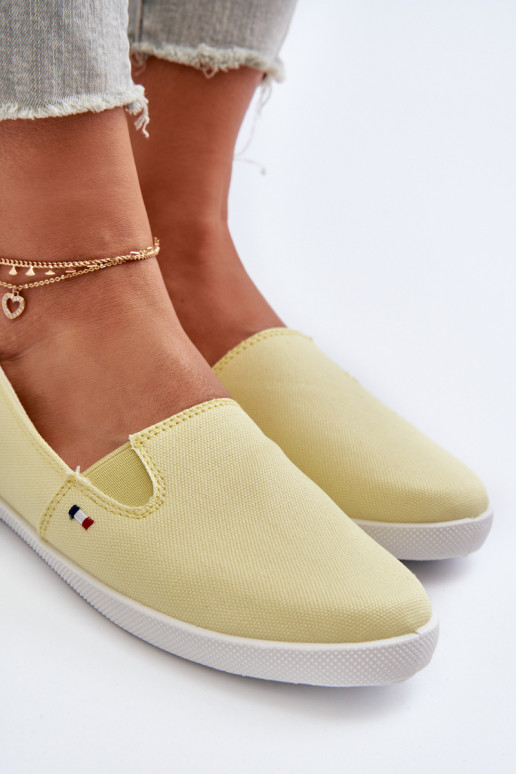 Spordijalatsid vabaaja jalanõud Slip-On Kollased Adrancia Spordijalatsid vabaaja jalanõud Slip-On Kollased Adrancia