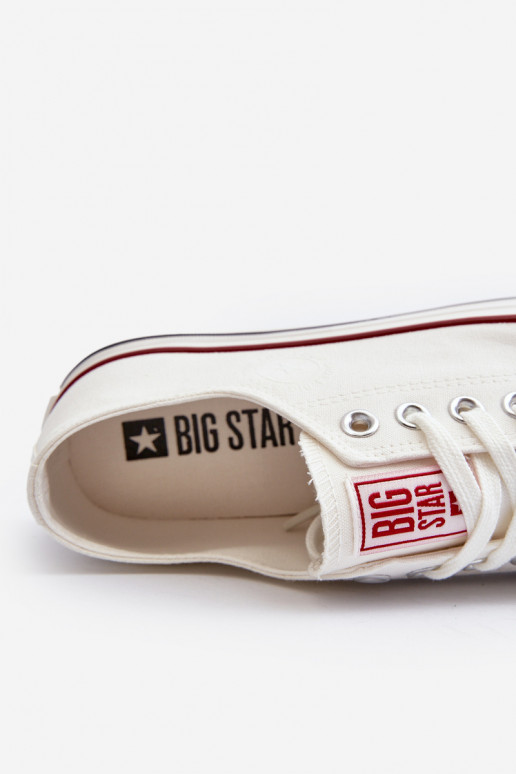 Tavalised meeste jalanõud Big Star NN174102 valget värvi Tavalised meeste jalanõud Big Star NN174102 valget värvi