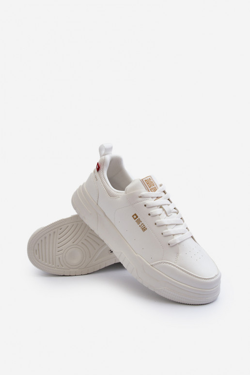 Sneakers tüüpi jalanõud Memory Foam System Big Star NN174149 valget värvi Sneakers tüüpi jalanõud Memory Foam System Big Star NN174149 valget värvi