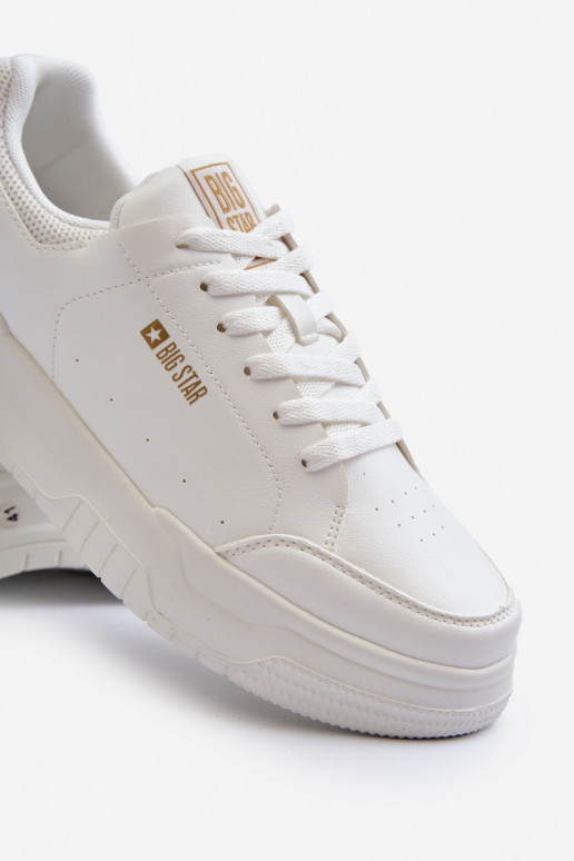 Sneakers tüüpi jalanõud Memory Foam System Big Star NN174149 valget värvi Sneakers tüüpi jalanõud Memory Foam System Big Star NN174149 valget värvi