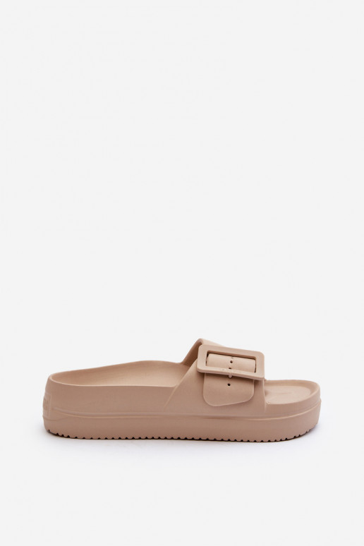 Kerged sussid platvormiga neetide ja pandlaga Big Star NN274A666 beeži värvi