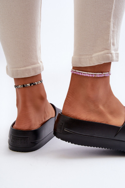 Kerged sussid platvormiga neetide ja pandlaga Big Star NN274A662 mustad