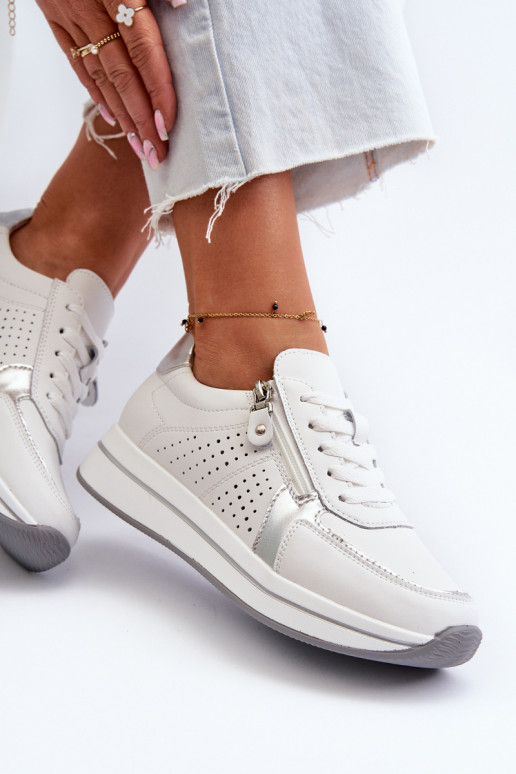 tüüpi jalanõud platvormiga valget värvi Ligustra     tüüpi jalanõud platvormiga valget värvi Ligustra