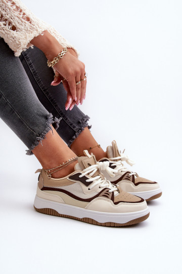 Sneakers tüüpi jalanõud platvormiga pruunid värvi Etnaria 2