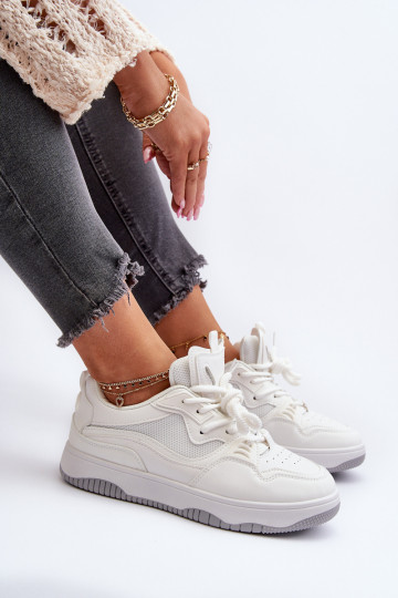 Sneakers tüüpi jalanõud platvormiga valget värvi Etnaria 2