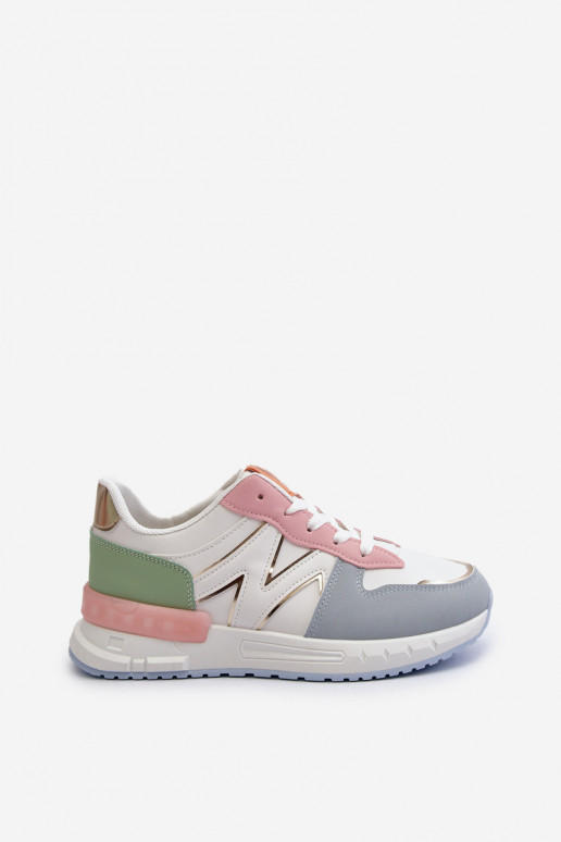 Sneakers tüüpi jalanõud eko-nahast Mitmevärvilised Kaimans