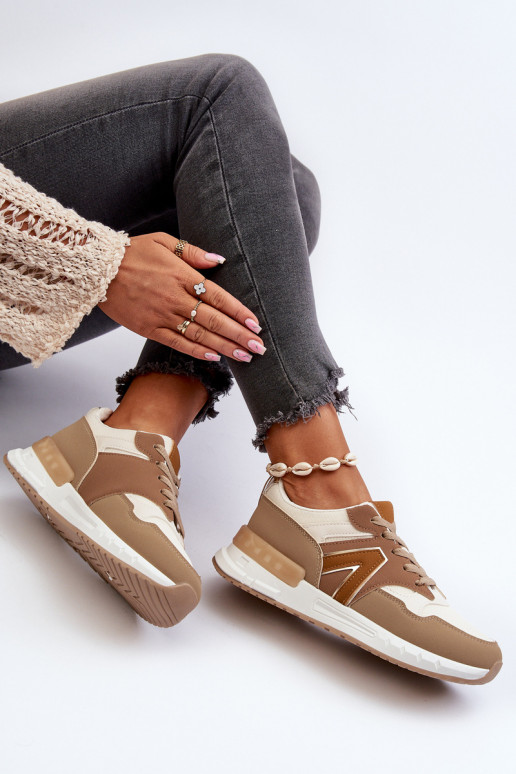 tüüpi jalanõud  eko-nahast pruunid värvi Vinelli  tüüpi jalanõud  eko-nahast pruunid värvi Vinelli